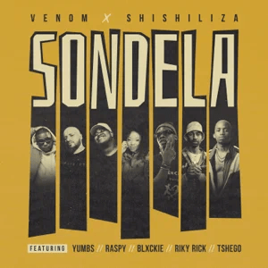 sondela feat. yumbs raspy blxckie riky rick tshego single venom and shishiliza