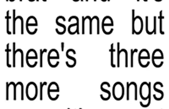 Brat and it’s the same but there’s three more songs so it’s not