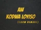 Deejay Zebra SA – Aw Kodwa Loyiso (Gqom Remake) Ft Pro Tee